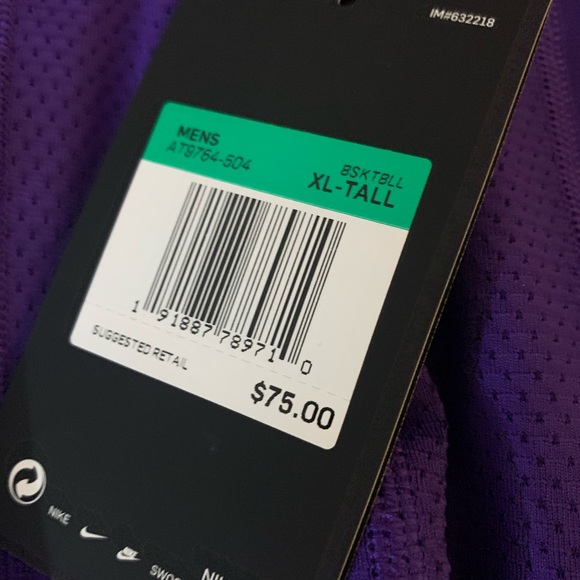 Nike NBA Pro Player Issued 3/4 Compression Pants Mens AT9764 Rare Basketball - Picture 2 of 5